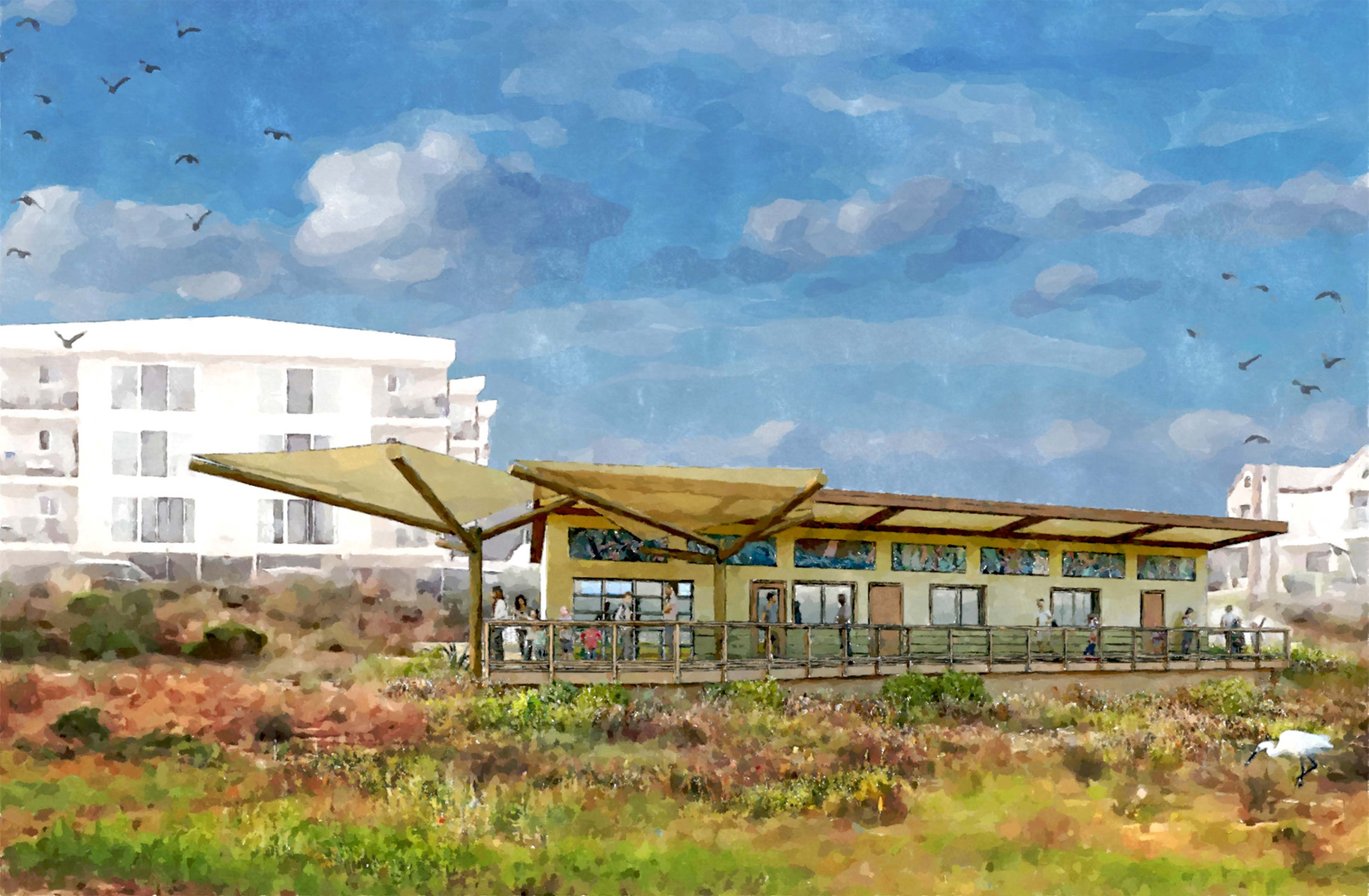 Kendall-Frost Field Station and Learning Center rendering